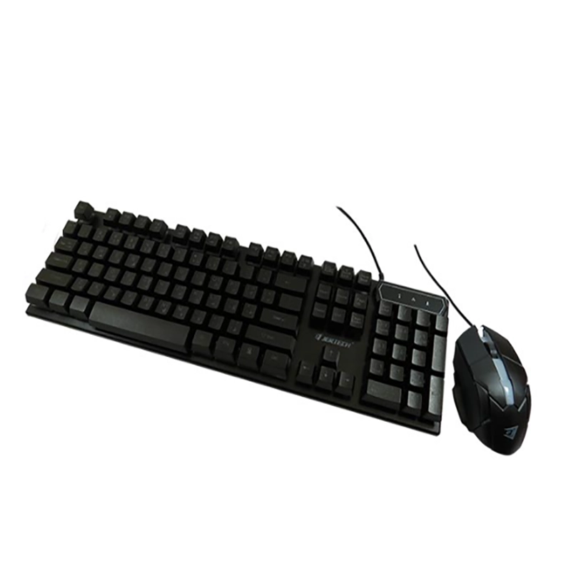 کیبورد و ماوس سیم دار گیمینگ Jertech مدل ANIVIA KM-180
